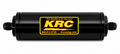 KRC-4710BK #10AN Short Stainless Fuel Filter w/Short Stainless Element